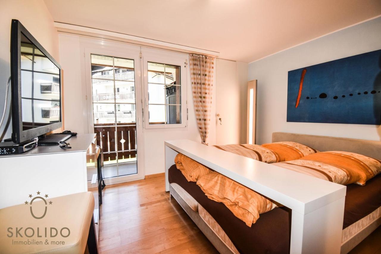 Wohnung In Zermatt Mit Postkarten Matterhornblick Luaran gambar